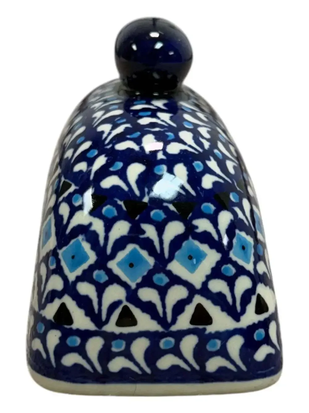 Ceramika Artystyczna Polish Pottery U1732 Grecian Blooms Butter Dish UNIKAT